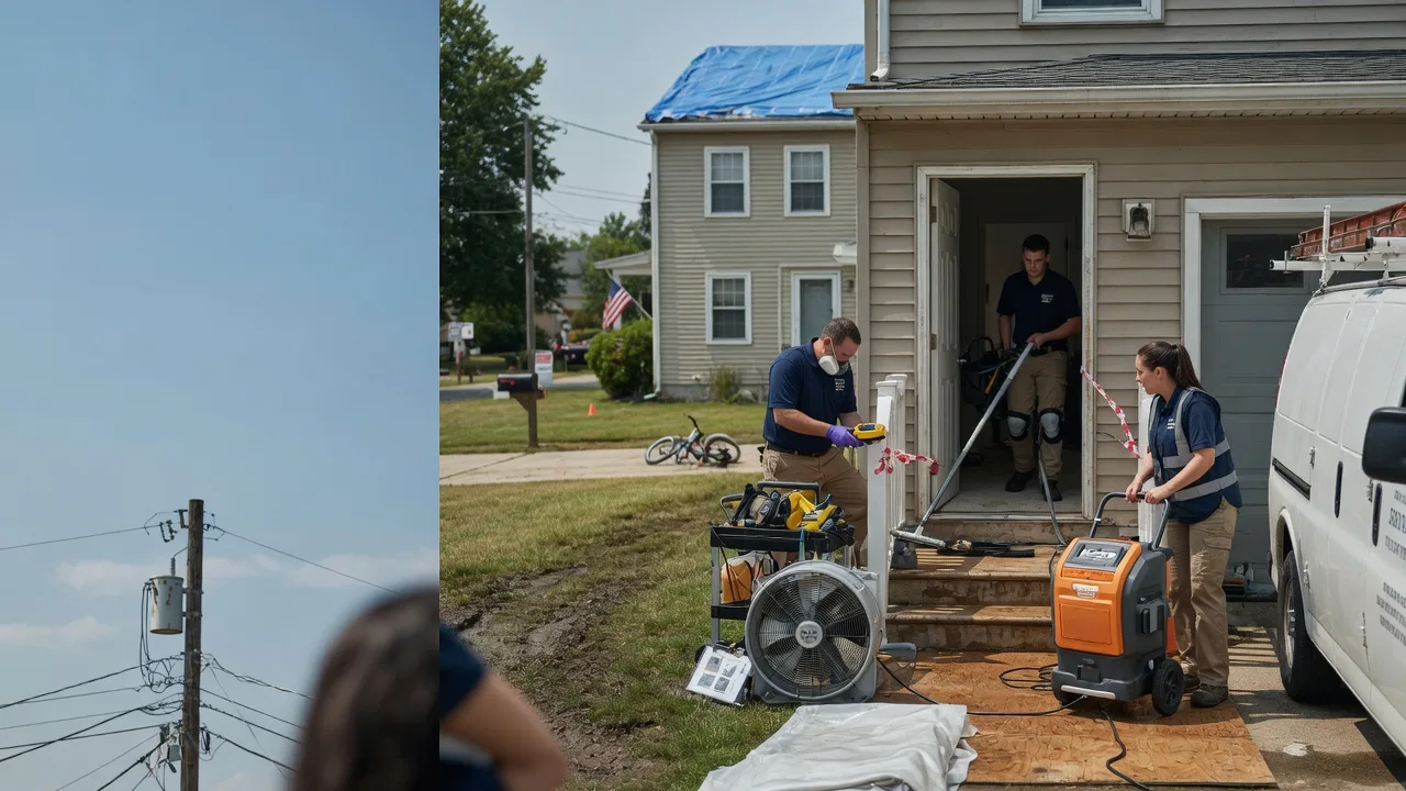 Water Damage Repair in Columbia Cross Roads, PA near me